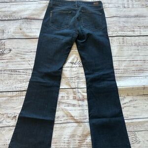 PAIGE Dark Blue Flare Jeans